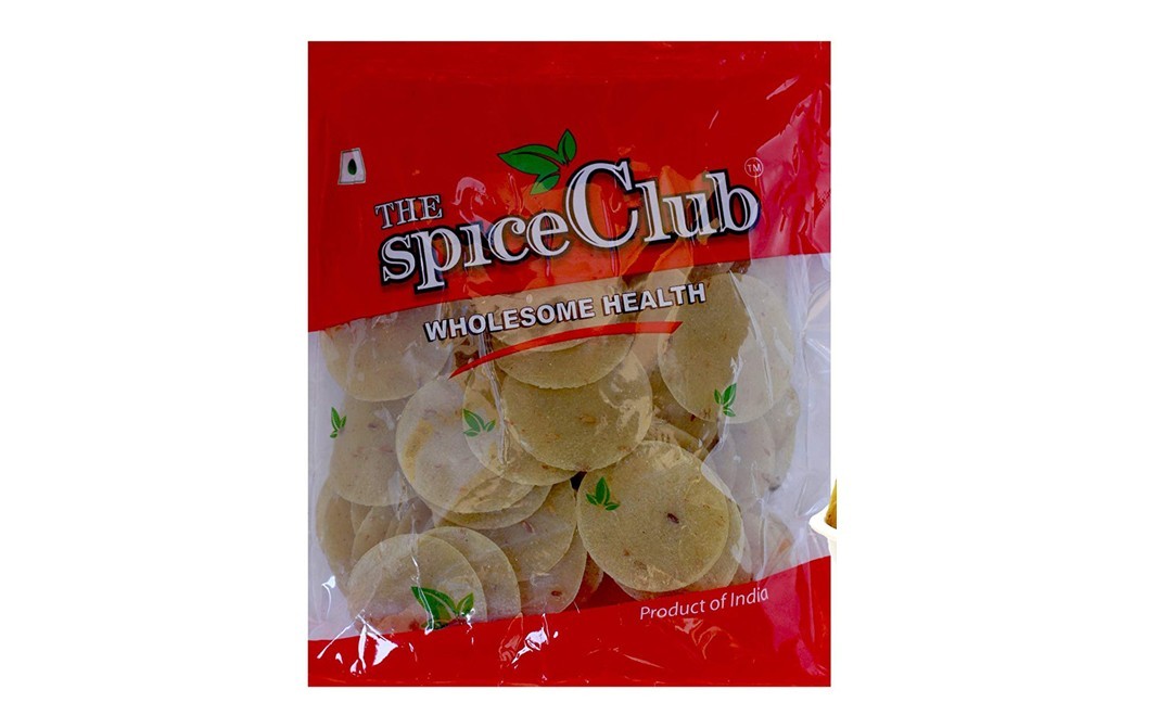 The SpiceClub Pappad Fryums Ajowan    Pack  250 grams